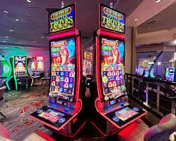 Layar putaran bonus dengan pilihan hadiah