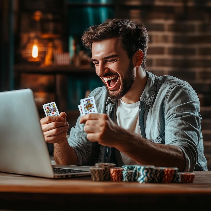 Tampilan permainan Lucky Neko dengan simbol kucing berkeberuntungan di platform lioncasino